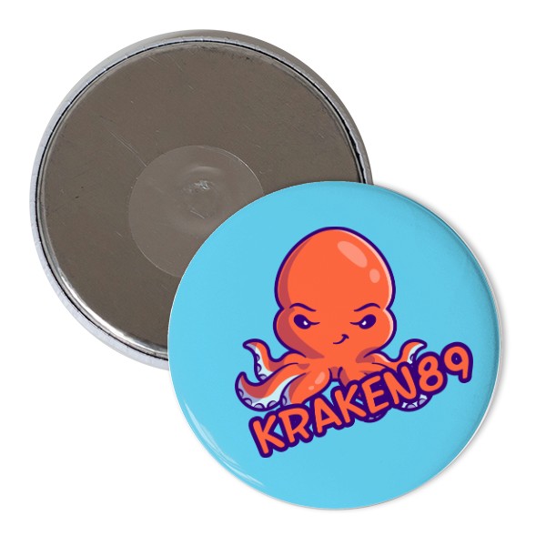 Magnet  s potiskem Magnet Kraken89